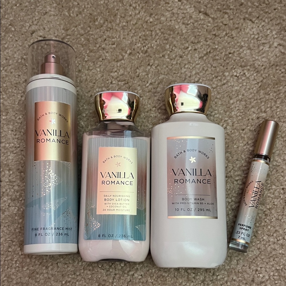 Vanilla Romance Bath & Body Set